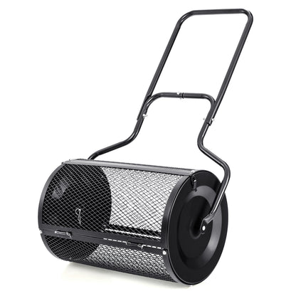 24” Peat Moss Spreader, U-Shape Handle, Black Garden Tools at Gallery Canada