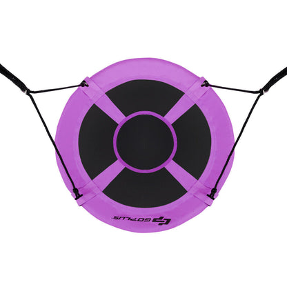 40 Inch Flying Saucer Tree Swing, Indoor Outdoor Play Set, Purple Swing & Playsets at Gallery Canada