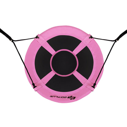 40 Inch Flying Saucer Tree Swing Indoor Outdoor Play Set, Pink Swing & Playsets at Gallery Canada