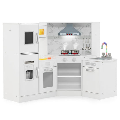 Kids Corner Pretend Kitchen Playset, White Play Kitchen Sets at Gallery Canada