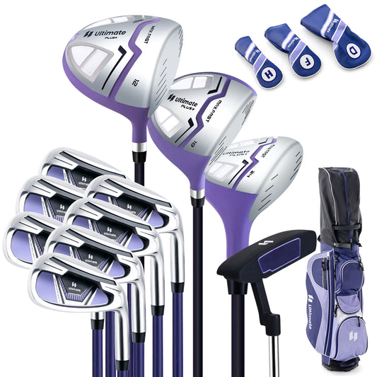 Women's Complete Golf Club Set Right Hand with Rain Hood, Purple Golf Purple at Gallery Canada