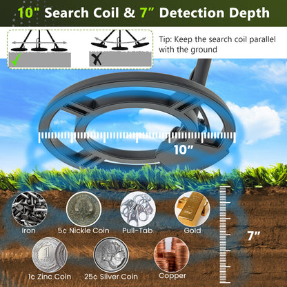 Waterproof Metal Detector, High Accuracy Search Coil Garden at Gallery Canada