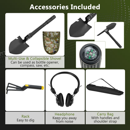 Waterproof Metal Detector, High Accuracy Search Coil Garden at Gallery Canada