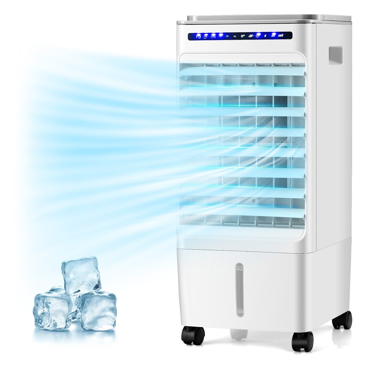 3-in-1 Evaporative Portable Air Cooler with 3 Modes include Remote Control, White at Gallery Canada