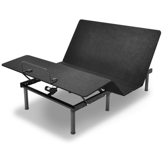 Queen Size Adjustable Bed Frame, Wireless Remote, Black Simple Bed Frame Black at Gallery Canada