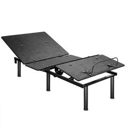 Twin XL Ergonomic Adjustable Bed Frame, Black - Gallery Canada