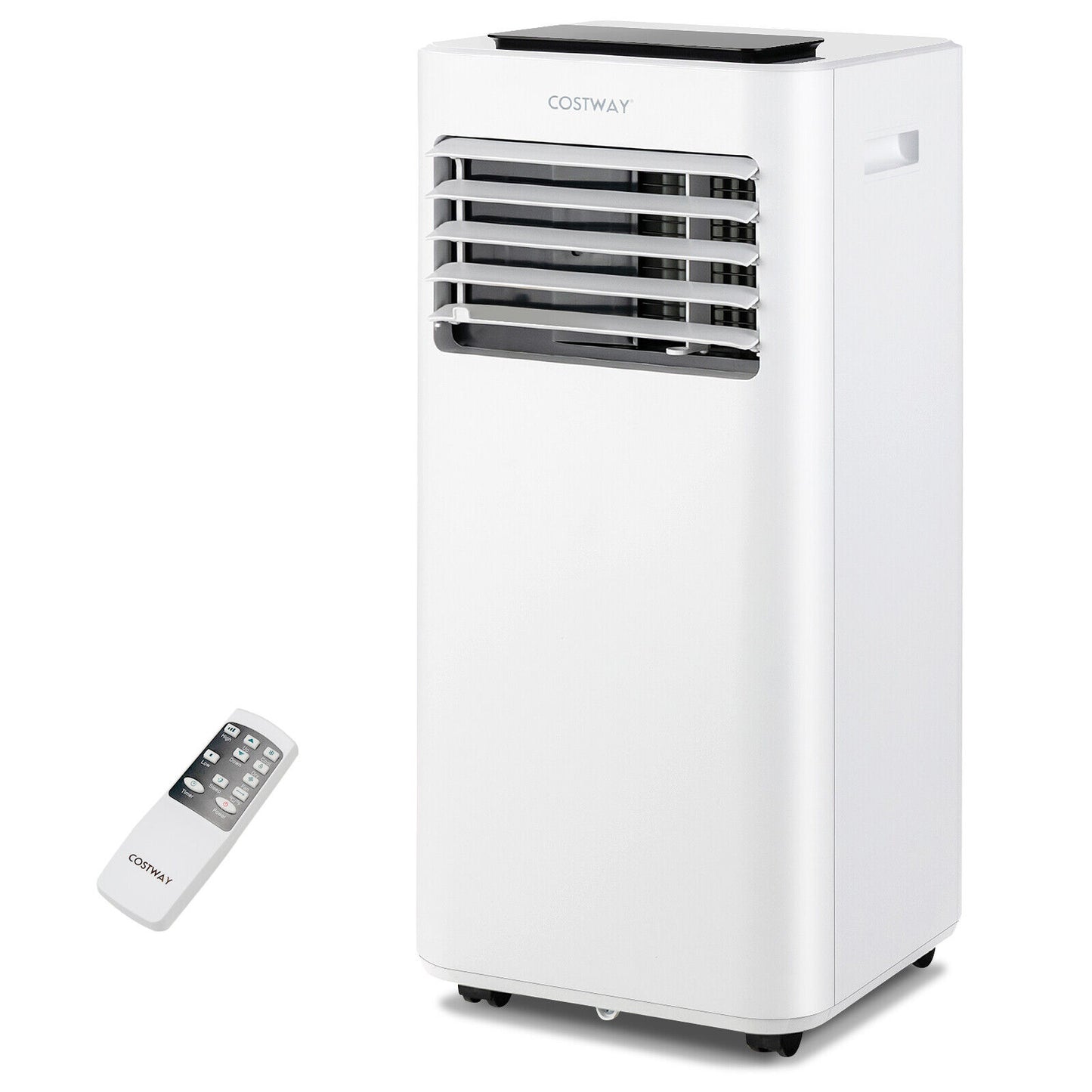 10000 BTU Portable Air Conditioner, Sleep Mode, White Portable Air Conditioners White at Gallery Canada