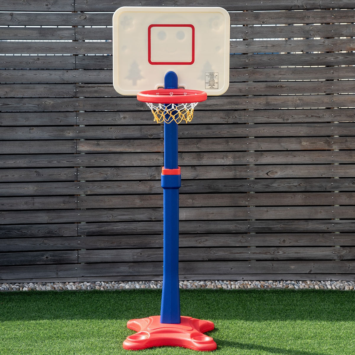 Kids Adjustable Height Basketball Hoop Stand, Multicolor Toy Sports at Gallery Canada