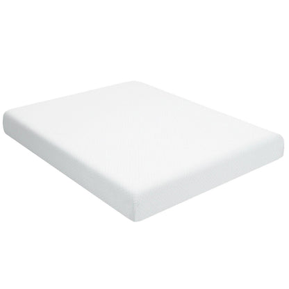 8 Inch Foam Medium Firm Mattress with Jacquard Cover-King Size, White Mattresses King Size at Gallery Canada