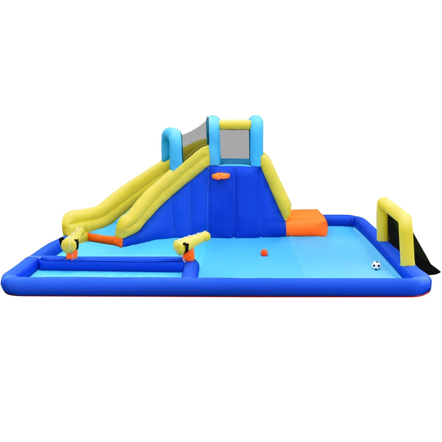 6-in-1 Inflatable Water Slide Jumping House without Blower Bounce House at Gallery Canada