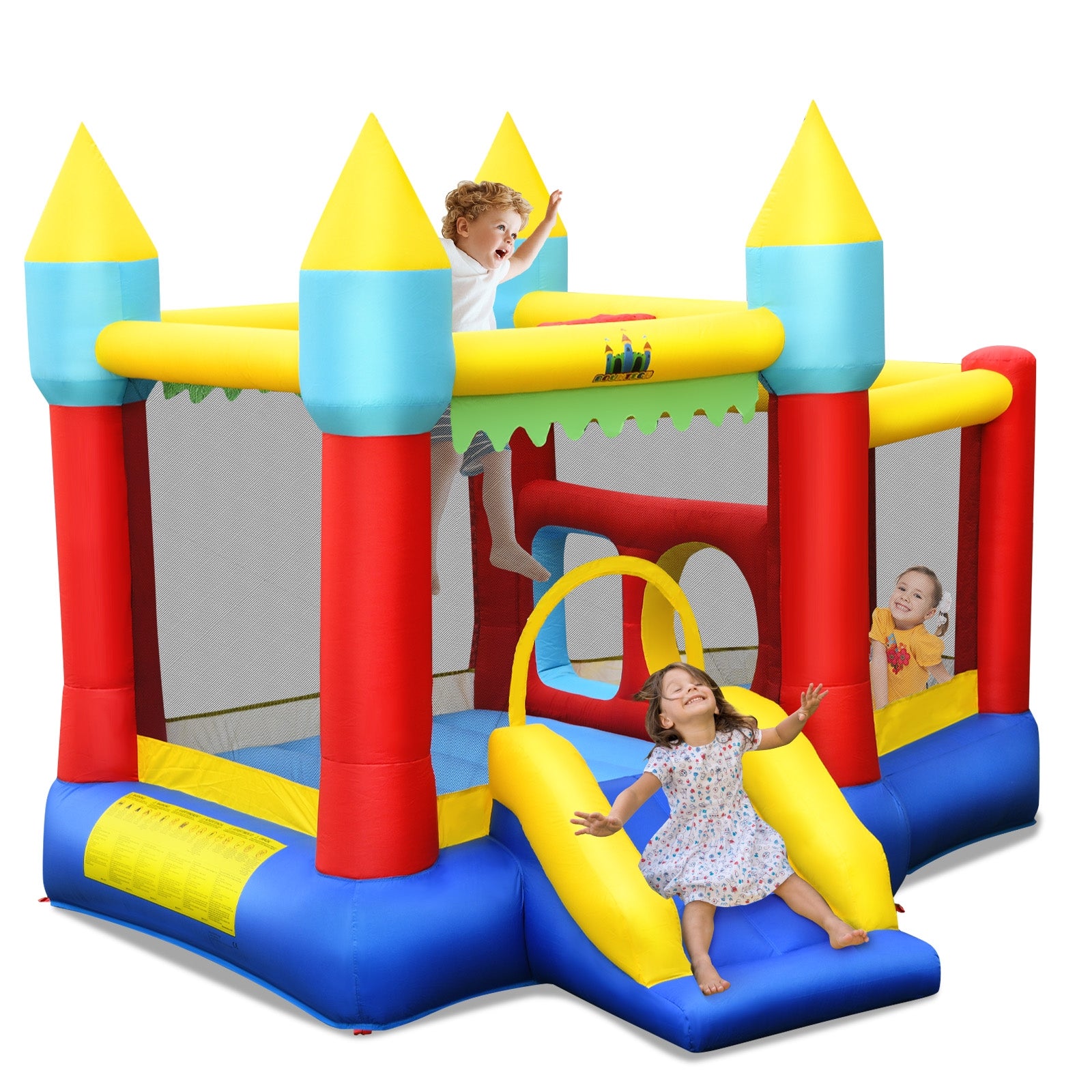 Inflatable Bounce Slide Jumping Castle Without Blower Bounce House at Gallery Canada