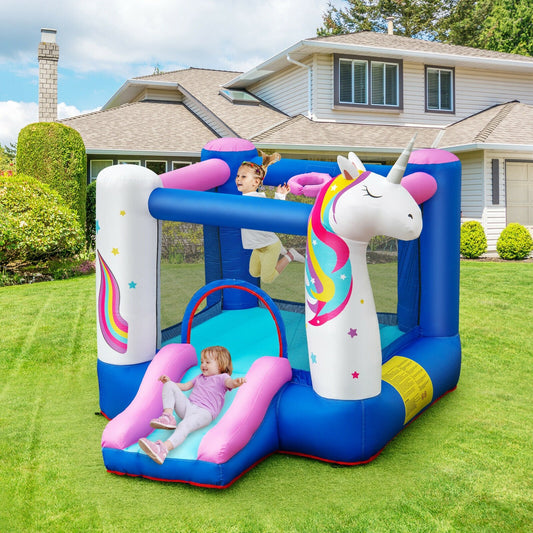 Kids Inflatable Bounce House with 380W Blower - Gallery Canada