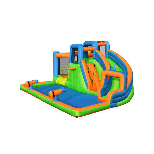 Inflatable Water Slide With Dual Climbing Walls, Blower Excluded Bounce House Options at Gallery Canada