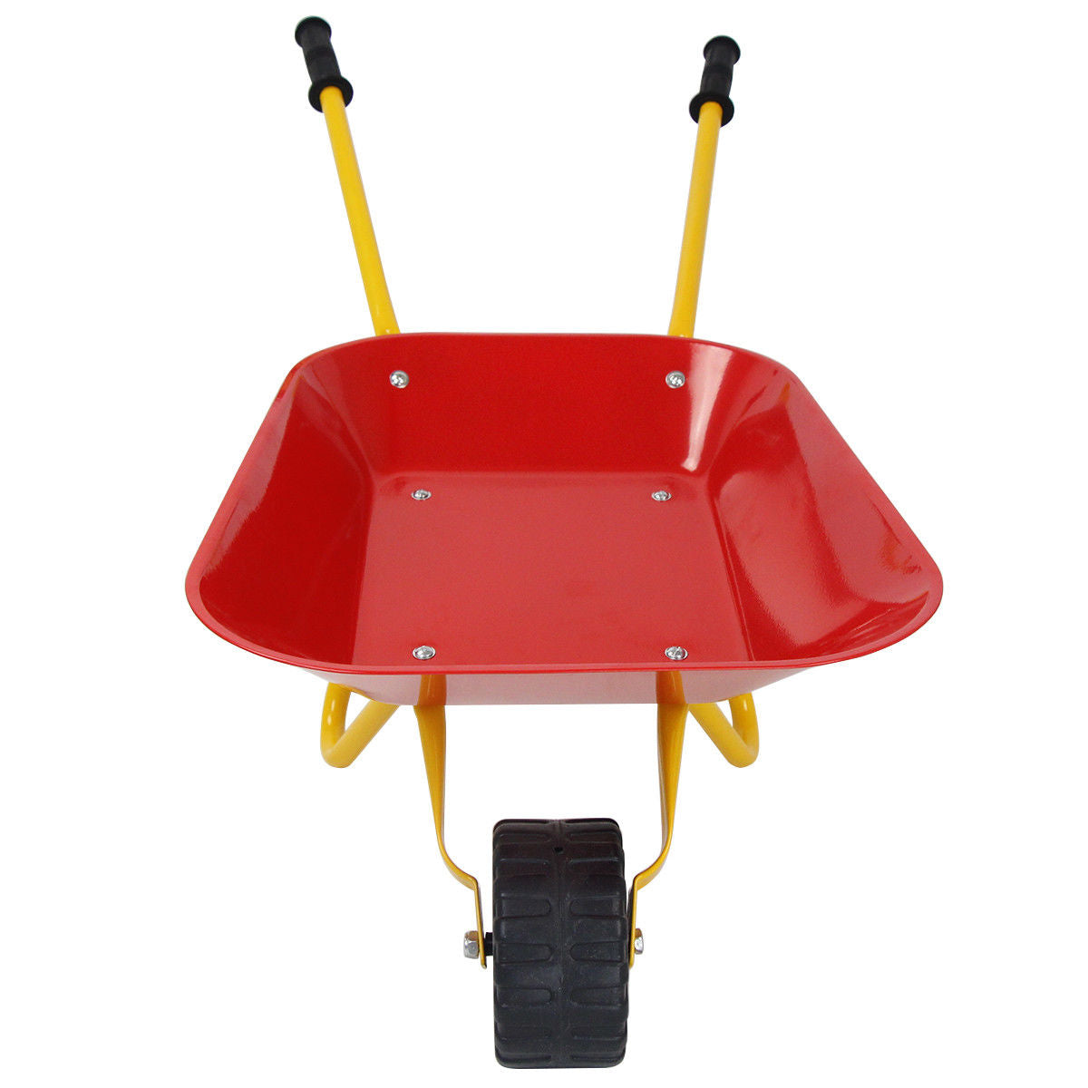 Outdoor Garden Backyard Play Toy Kids Metal Wheelbarrow, Red Sandboxes at Gallery Canada
