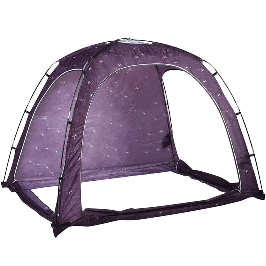 Portable Indoor Privacy Play Tent, With Carry Bag, Purple Tents Purple at Gallery Canada