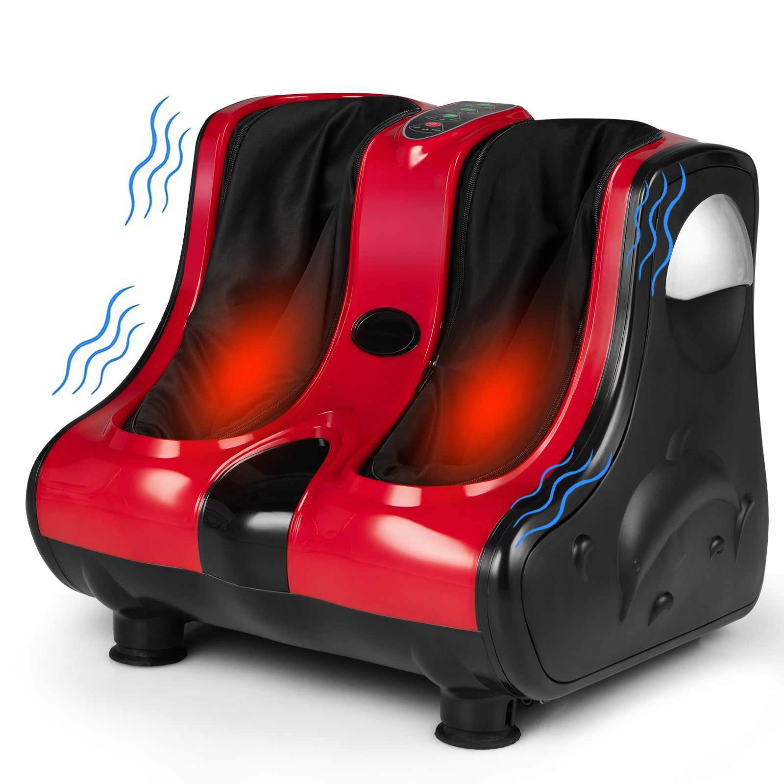 Shiatsu Kneading Rolling Vibration Heating Foot Massager, Red Foot Massager at Gallery Canada