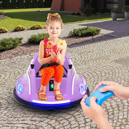 12V Electric Ride On Car With Remote, Purple