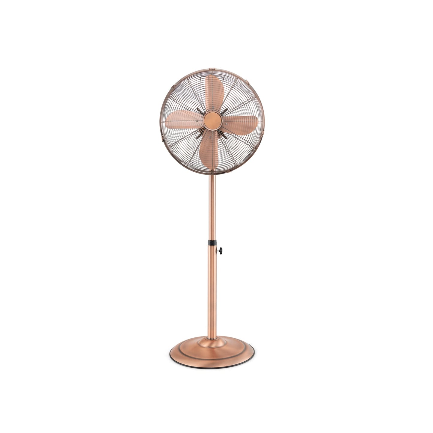 16 Inch Pedestal Standing Fan, 3 Speeds, Adjustable Height, Copper Fans at Gallery Canada