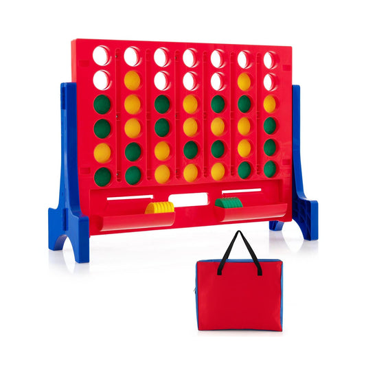 Jumbo 4-To-Score Connect Game Set, 42 Coins, Blue Lawn Games Blue at Gallery Canada