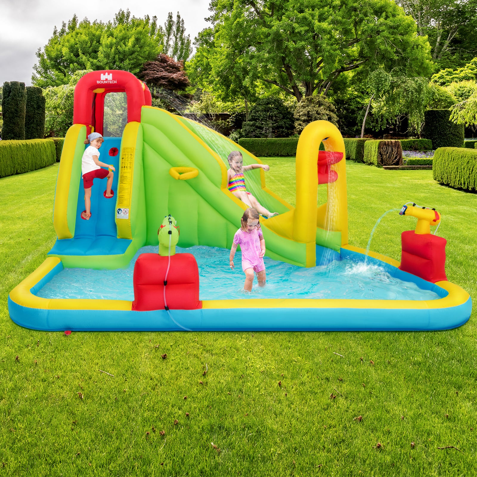 Outdoor Inflatable Water Bounce House with 480W Blower Bounce House at Gallery Canada