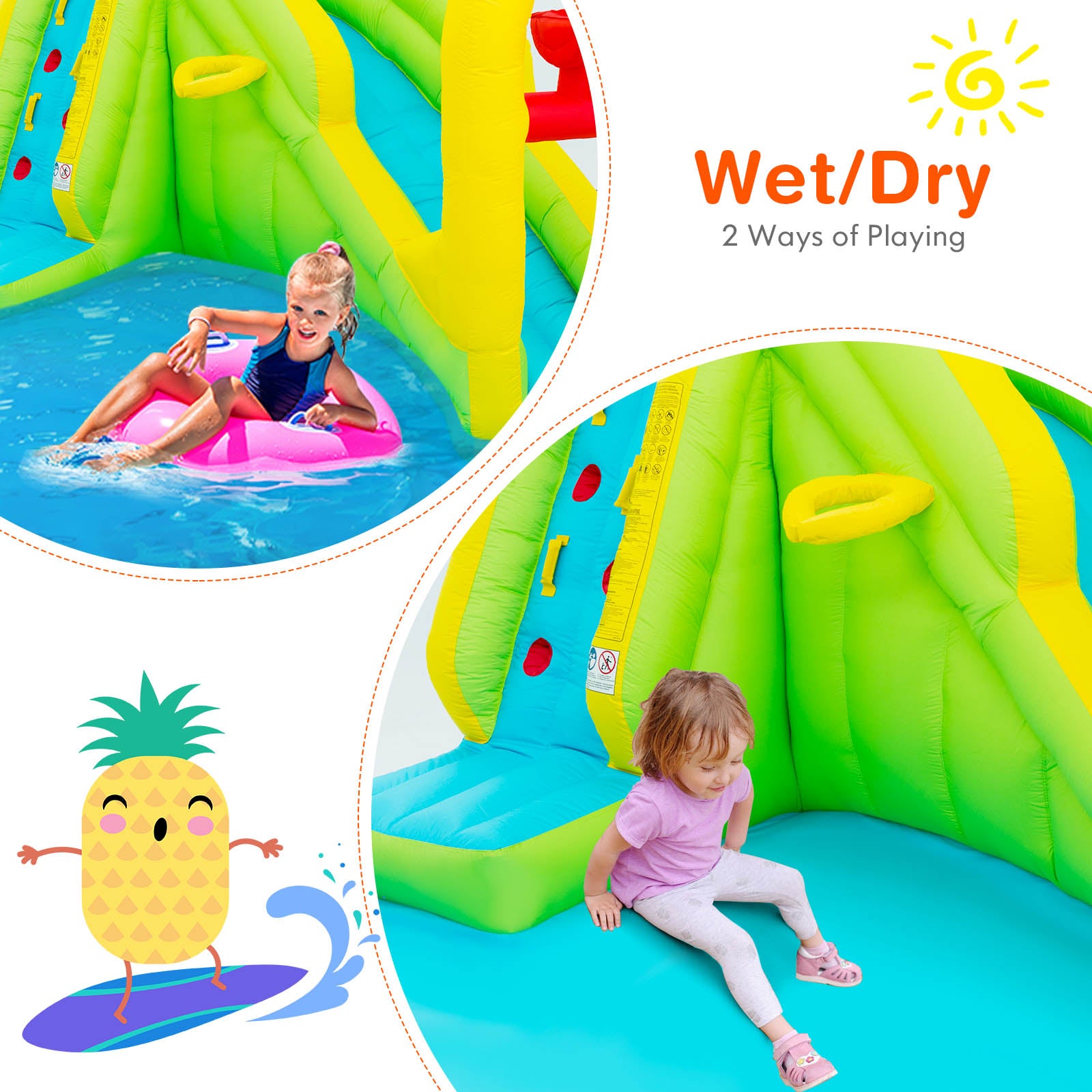 Outdoor Inflatable Water Bounce House with 480W Blower Bounce House at Gallery Canada