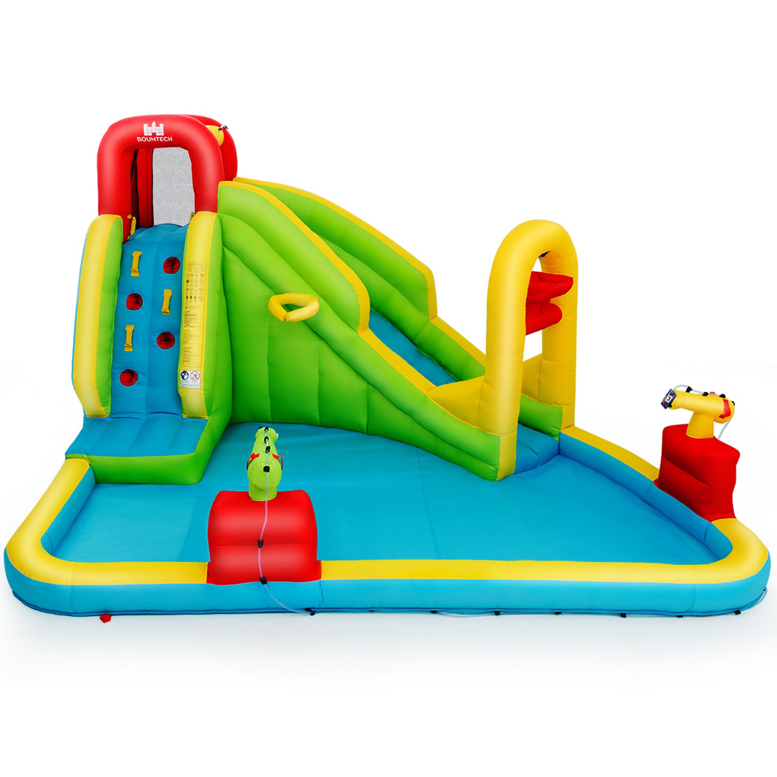 Inflatable Splash Jump Slide Water Bounce without Blower Bounce House multiple colors at Gallery Canada