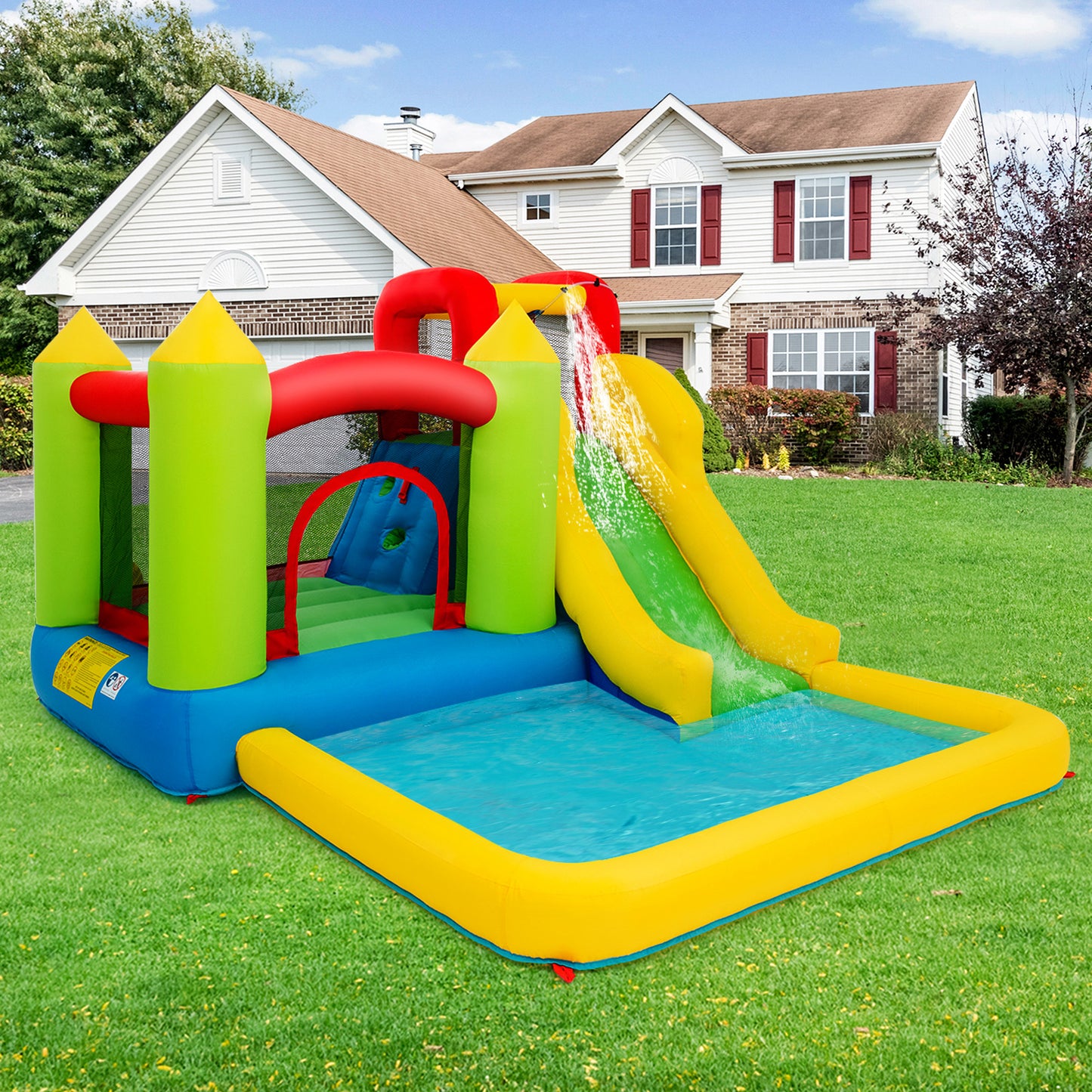 Outdoor Inflatable Bounce House with 480 W Blower Bounce House at Gallery Canada