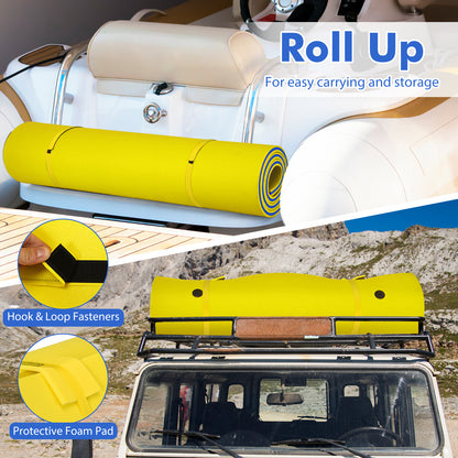 9' x 6' 3 Layer Floating Water Pad Foam Mat , Yellow Swimming at Gallery Canada