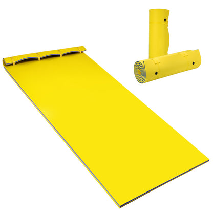 3 Layer Floating Water Pad Foam Mat, Yellow Swimming Yellow at Gallery Canada