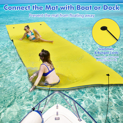 3 Layer Floating Water Pad Foam Mat, Yellow Swimming at Gallery Canada