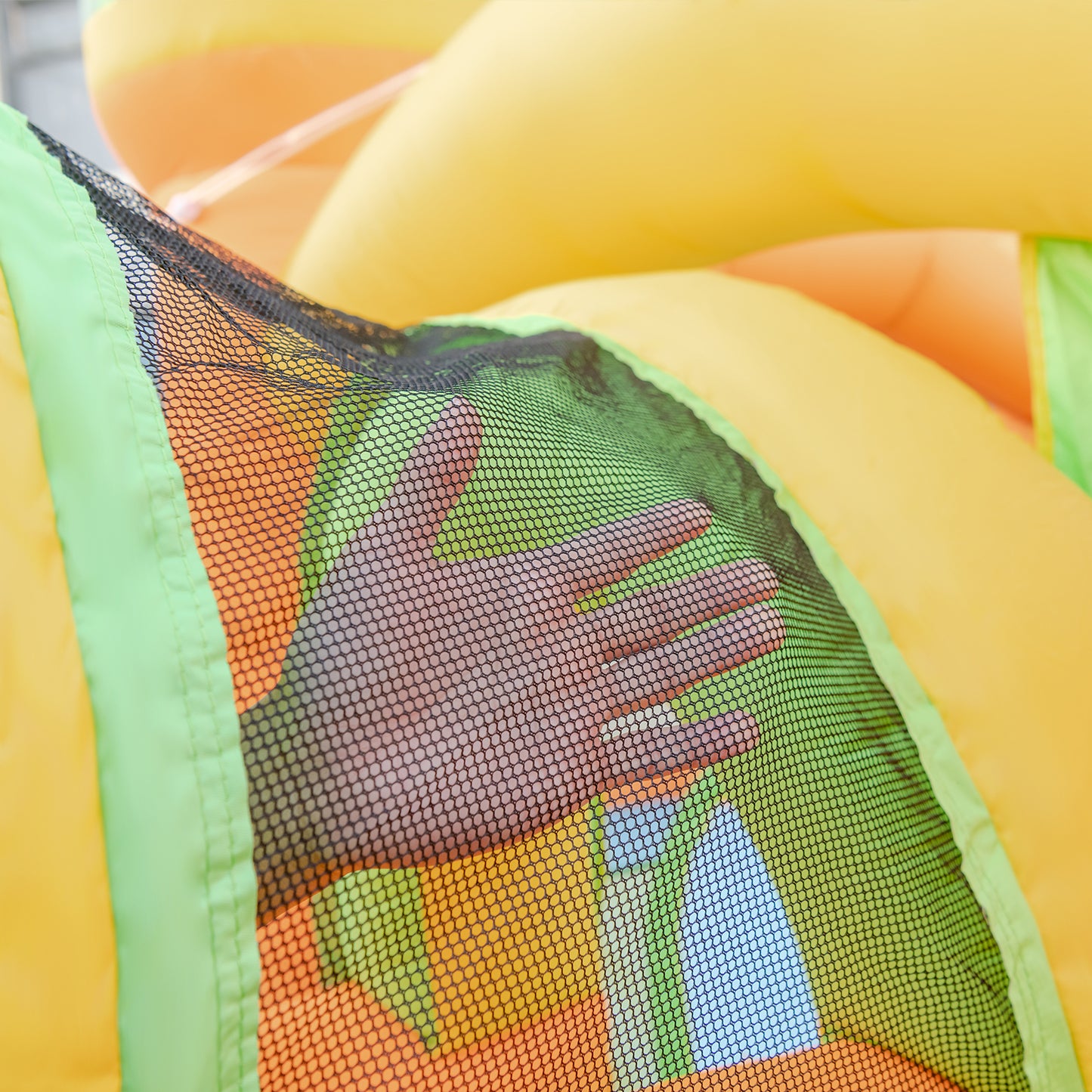 Kids Inflatable Water Slide for Yard Lawn (Without Blower), Multicolor Bounce House at Gallery Canada