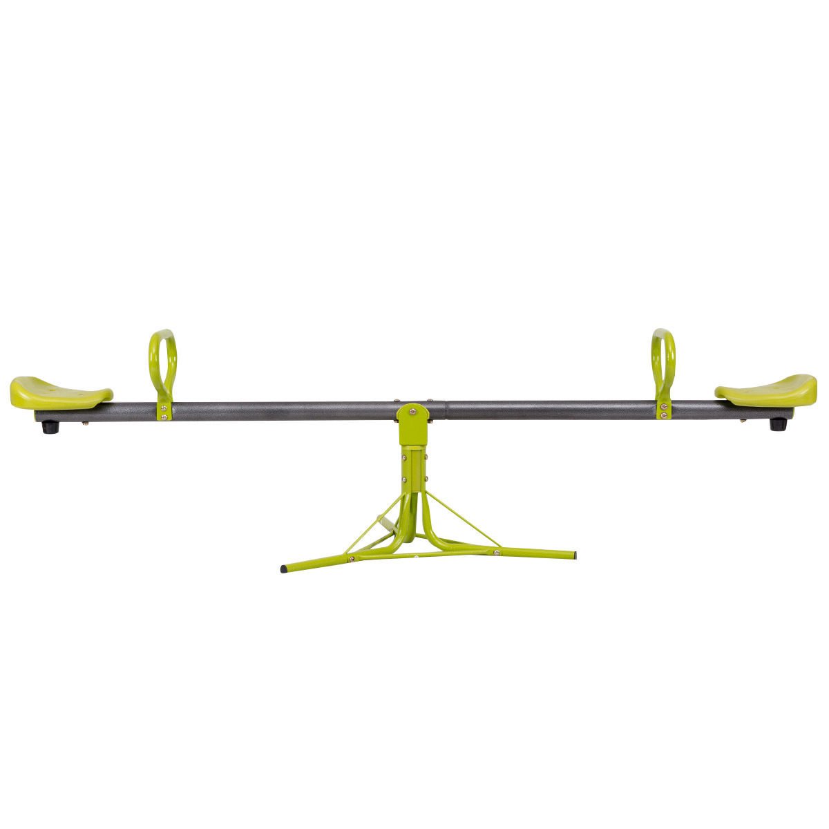 Kids Seesaw Swivel Children Teeter Totter Outdoor Play Set for 2 Children, Green at Gallery Canada