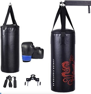 5 Pieces 40Lbs Boxing Set, Jump Rope, Gloves, Black Boxing & Martial Arts at Gallery Canada
