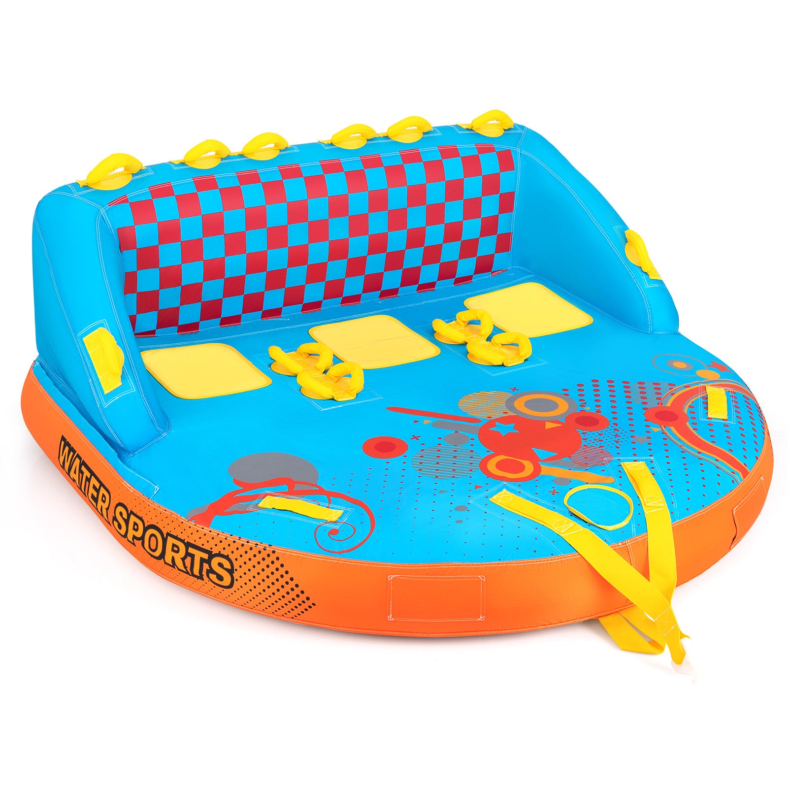 Towable Tube For Boating, 3 Riders, Blue Water Sports Blue at Gallery Canada
