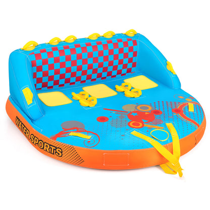 Towable Tube For Boating, 3 Riders, Blue Water Sports Blue at Gallery Canada