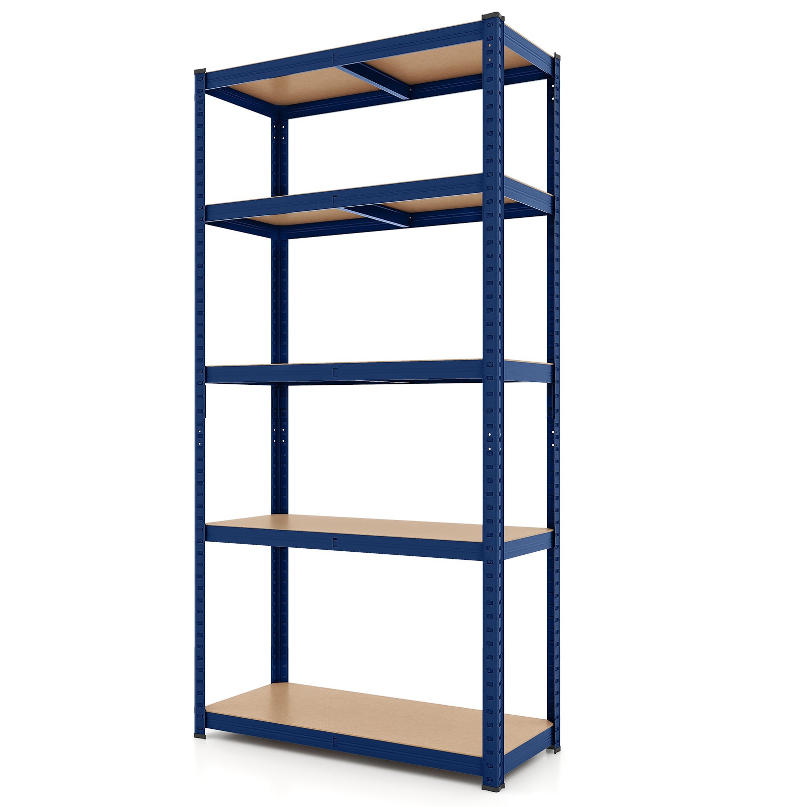 5-Tier Heavy Duty Metal Shelving Unit with 2000 LBS Total Load Capacity, Blue Garages at Gallery Canada