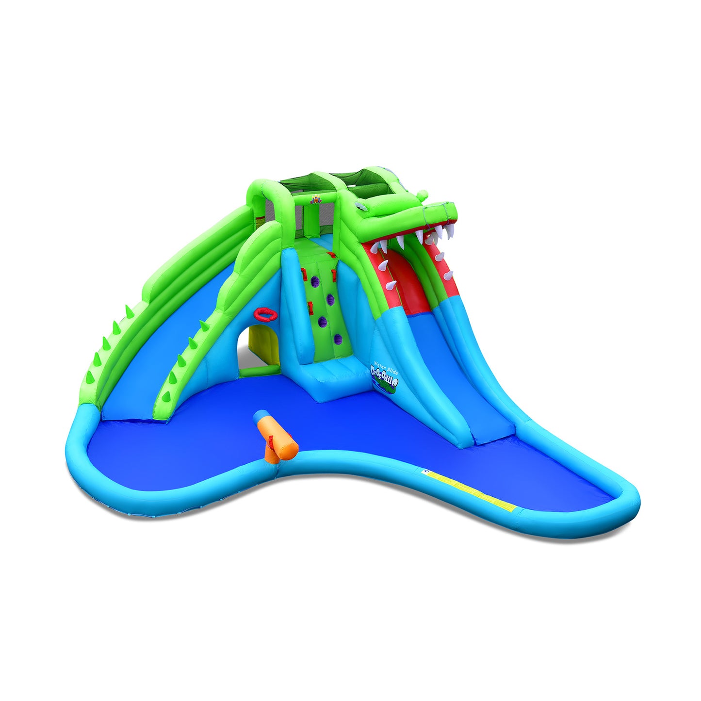 Inflatable Crocodile Style Water Slide Upgraded Kids Bounce Castle with 680W Blower Bounce House at Gallery Canada