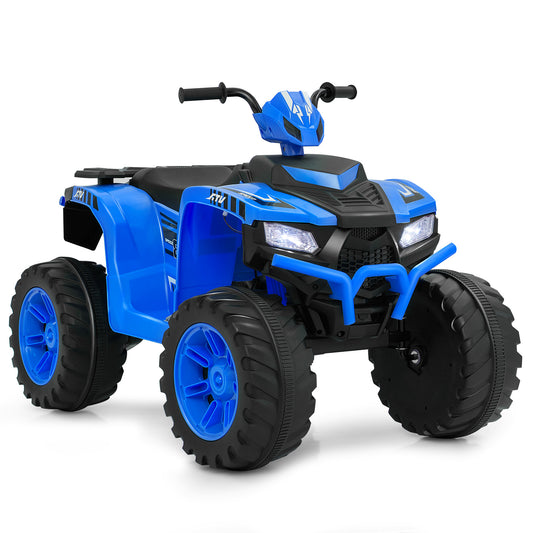 24V Kids Ride On Electric ATV, For Toddlers 3-8 Years, Blue Powered Ride On Toys Blue at Gallery Canada