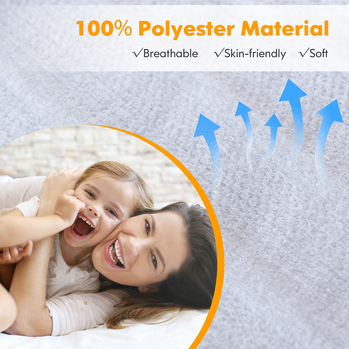 Safe Electric Heated Mattress Pad with 4 Size 8 Temperature 10-Hour Timer-Queen size Mattresses at Gallery Canada