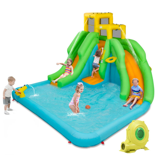 Kids Inflatable Water Park Bounce House, 480W Blower Bounce House Options at Gallery Canada