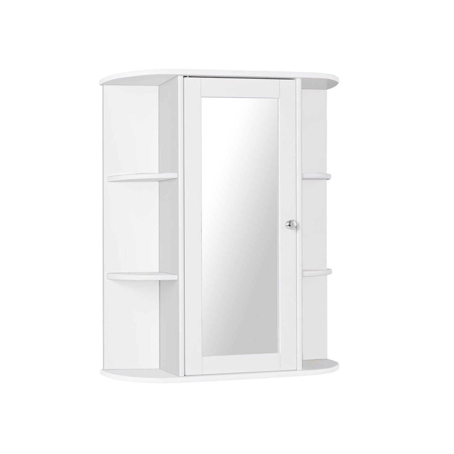 Bathroom Cabinet Single Door Shelves Wall Mount Cabinet, White Wall Cabinets at Gallery Canada