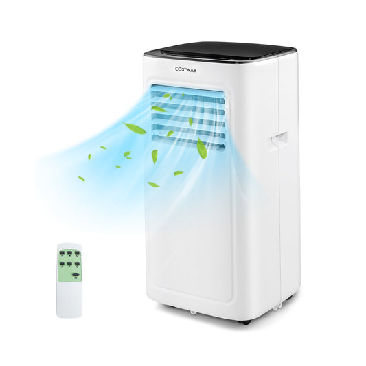 3-in-1 9000 BTU Air Conditioner with Dehumidifier and 24H Timer, White Portable Air Conditioners White at Gallery Canada