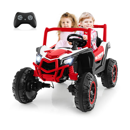 2-Seater Kids Ride on UTV with 2.4G Remote Control for over 3 Years Old Children, Red Powered Ride On Toys at Gallery Canada