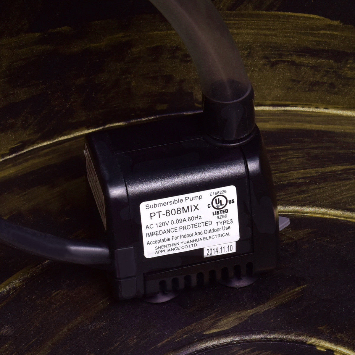 2 Tier Outdoor Barrel Waterfall Fountain With Pump, Bronze Outdoor Decor at Gallery Canada