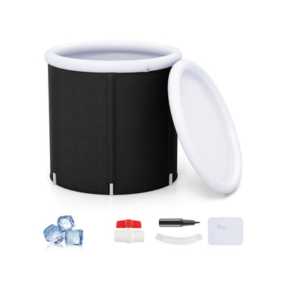 66 Gal Outdoor Ice Plunge Tub with Lid at Home Ice Plunge Tub at Gallery Canada