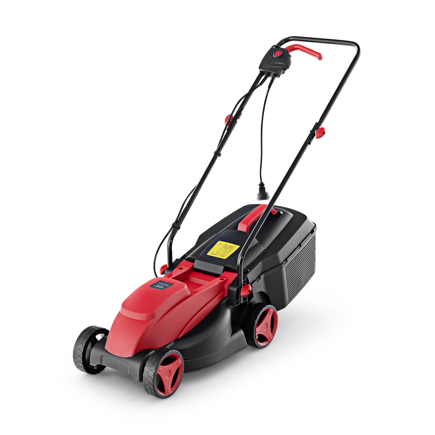 13 Inch Electric Corded Lawn Mower, 10 AMP, With Collection Box, Red Garden Tools Red at Gallery Canada