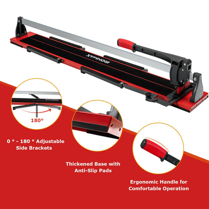 48 Inch Manual Tile Cutter Porcelain Cutter Machine, Black Garages at Gallery Canada