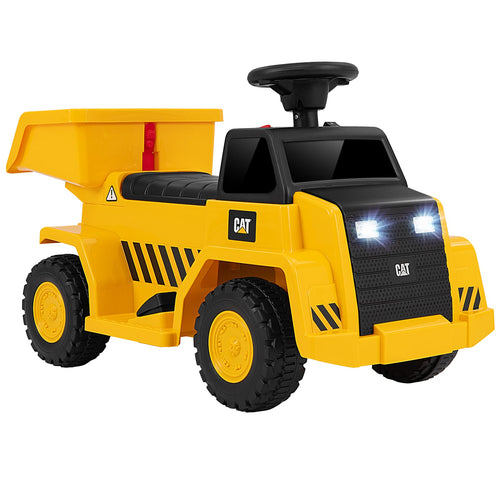 6V Electric Caterpillar Construction Vehicle, Yellow