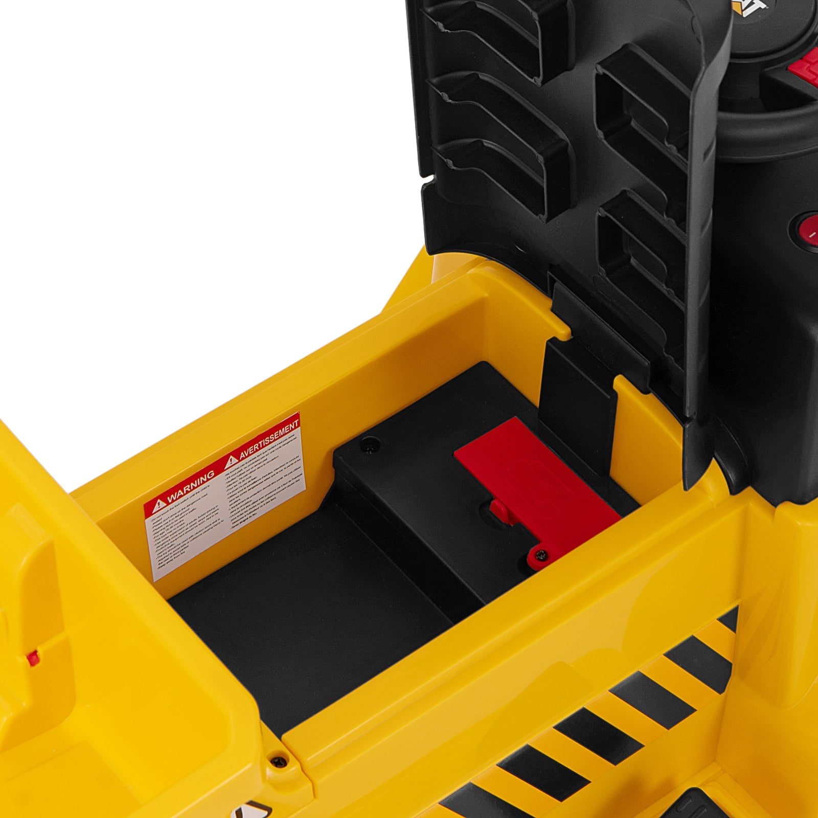 6V Electric Caterpillar Construction Vehicle, Yellow Powered Ride On Toys at Gallery Canada