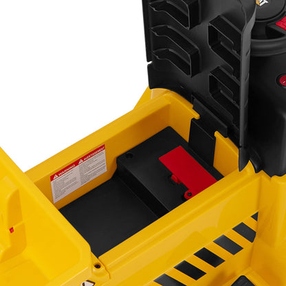 6V Electric Caterpillar Construction Vehicle, Yellow Powered Ride On Toys at Gallery Canada